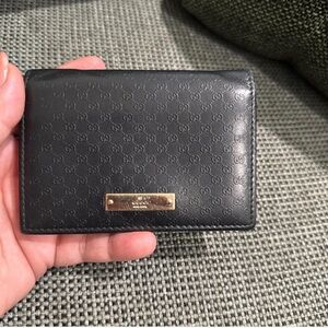 Gucci Black Leather wallet